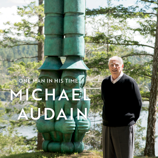 Michael Audain wins gold for the 2022 Axiom Business Book Award in the Memoir / Biography category