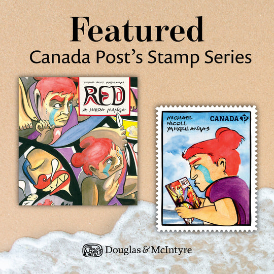 Michael Nicoll Yahgulanaas Featured in Canada Post’s Latest Stamp Series